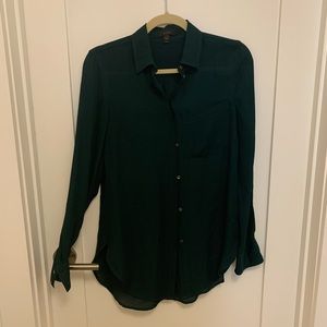 Silk button down (J. Crew)